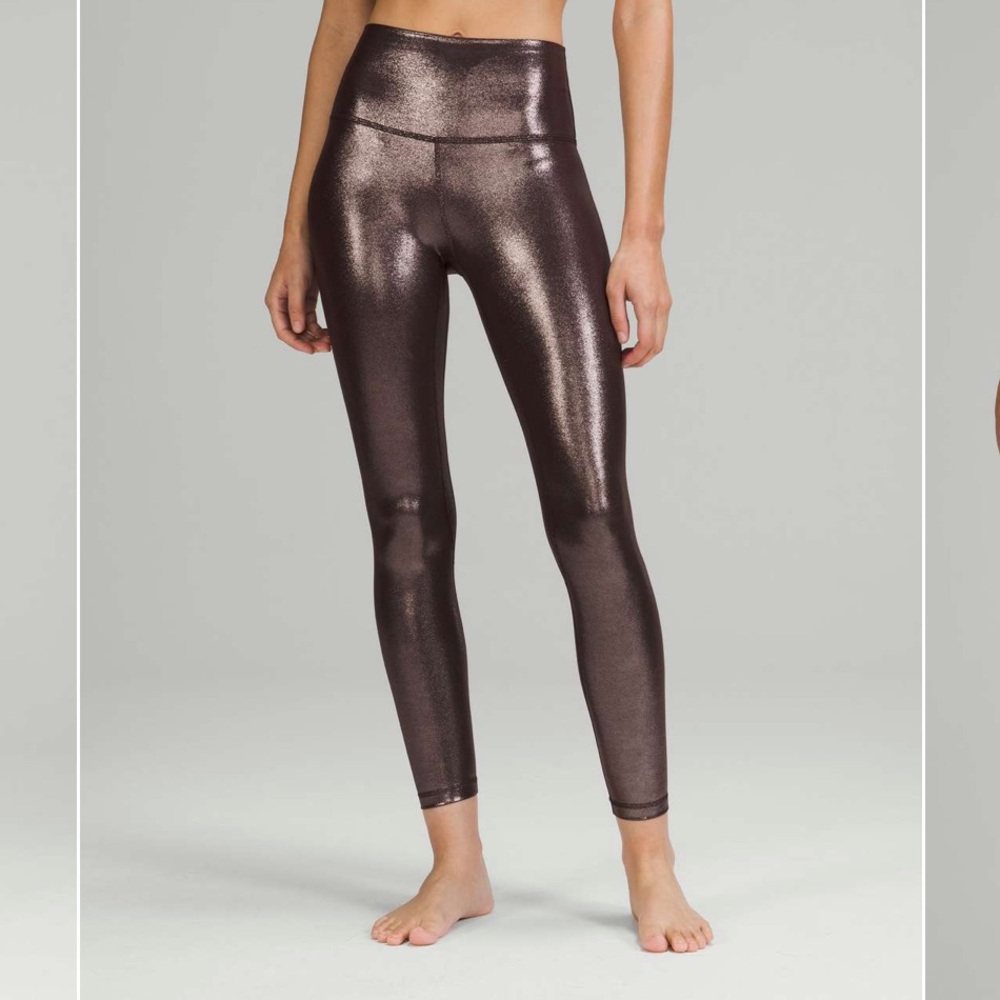 Lululemon Align High-Rise Pant 25" *Shine size 10